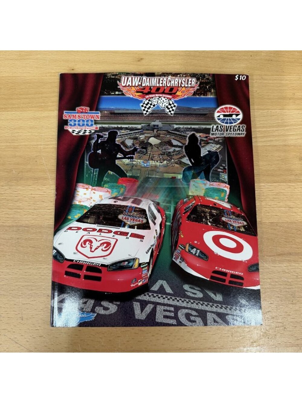 Vintage 2007 Nascar Sam's Town 300 UAW-Daimler Chrysler 400 Las Vegas Program